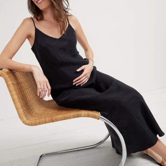 Hatch Ricki Slip Dress Black SIze 1 - Picture 1 of 1